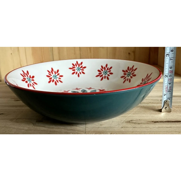 Baum Prisma Stoneware Dinner Bowl Set, 4 Piece Set, Stackable, Beautiful, NIB - Picture 11 of 12